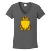 Ladies Heavy Cotton ™ 100% Cotton V Neck T Shirt Thumbnail