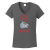 Ladies Heavy Cotton ™ 100% Cotton V Neck T Shirt Thumbnail