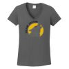 Ladies Heavy Cotton ™ 100% Cotton V Neck T Shirt Thumbnail