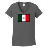 Ladies Heavy Cotton ™ 100% Cotton V Neck T Shirt Thumbnail