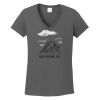 Ladies Heavy Cotton ™ 100% Cotton V Neck T Shirt Thumbnail