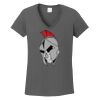 Ladies Heavy Cotton ™ 100% Cotton V Neck T Shirt Thumbnail