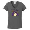 Ladies Heavy Cotton ™ 100% Cotton V Neck T Shirt Thumbnail