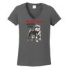 Ladies Heavy Cotton ™ 100% Cotton V Neck T Shirt Thumbnail