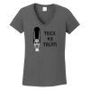 Ladies Heavy Cotton ™ 100% Cotton V Neck T Shirt Thumbnail