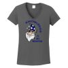Ladies Heavy Cotton ™ 100% Cotton V Neck T Shirt Thumbnail