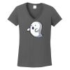 Ladies Heavy Cotton ™ 100% Cotton V Neck T Shirt Thumbnail