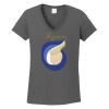 Ladies Heavy Cotton ™ 100% Cotton V Neck T Shirt Thumbnail
