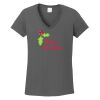 Ladies Heavy Cotton ™ 100% Cotton V Neck T Shirt Thumbnail
