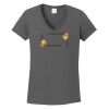 Ladies Heavy Cotton ™ 100% Cotton V Neck T Shirt Thumbnail