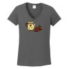 Ladies Heavy Cotton ™ 100% Cotton V Neck T Shirt Thumbnail