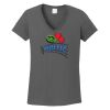 Ladies Heavy Cotton ™ 100% Cotton V Neck T Shirt Thumbnail