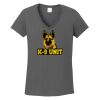 Ladies Heavy Cotton ™ 100% Cotton V Neck T Shirt Thumbnail
