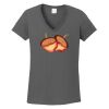 Ladies Heavy Cotton ™ 100% Cotton V Neck T Shirt Thumbnail