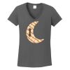 Ladies Heavy Cotton ™ 100% Cotton V Neck T Shirt Thumbnail