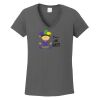 Ladies Heavy Cotton ™ 100% Cotton V Neck T Shirt Thumbnail