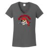 Ladies Heavy Cotton ™ 100% Cotton V Neck T Shirt Thumbnail