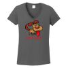 Ladies Heavy Cotton ™ 100% Cotton V Neck T Shirt Thumbnail