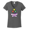 Ladies Heavy Cotton ™ 100% Cotton V Neck T Shirt Thumbnail