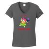 Ladies Heavy Cotton ™ 100% Cotton V Neck T Shirt Thumbnail