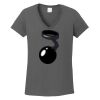 Ladies Heavy Cotton ™ 100% Cotton V Neck T Shirt Thumbnail