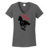 Ladies Heavy Cotton ™ 100% Cotton V Neck T Shirt Thumbnail