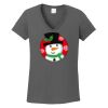 Ladies Heavy Cotton ™ 100% Cotton V Neck T Shirt Thumbnail