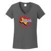 Ladies Heavy Cotton ™ 100% Cotton V Neck T Shirt Thumbnail