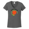 Ladies Heavy Cotton ™ 100% Cotton V Neck T Shirt Thumbnail