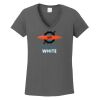 Ladies Heavy Cotton ™ 100% Cotton V Neck T Shirt Thumbnail