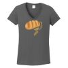 Ladies Heavy Cotton ™ 100% Cotton V Neck T Shirt Thumbnail