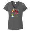 Ladies Heavy Cotton ™ 100% Cotton V Neck T Shirt Thumbnail