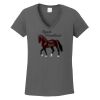 Ladies Heavy Cotton ™ 100% Cotton V Neck T Shirt Thumbnail