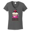 Ladies Heavy Cotton ™ 100% Cotton V Neck T Shirt Thumbnail