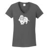 Ladies Heavy Cotton ™ 100% Cotton V Neck T Shirt Thumbnail