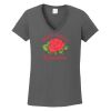 Ladies Heavy Cotton ™ 100% Cotton V Neck T Shirt Thumbnail