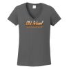 Ladies Heavy Cotton ™ 100% Cotton V Neck T Shirt Thumbnail