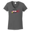 Ladies Heavy Cotton ™ 100% Cotton V Neck T Shirt Thumbnail