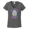 Ladies Heavy Cotton ™ 100% Cotton V Neck T Shirt Thumbnail