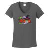 Ladies Heavy Cotton ™ 100% Cotton V Neck T Shirt Thumbnail