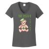 Ladies Heavy Cotton ™ 100% Cotton V Neck T Shirt Thumbnail
