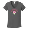 Ladies Heavy Cotton ™ 100% Cotton V Neck T Shirt Thumbnail