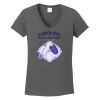 Ladies Heavy Cotton ™ 100% Cotton V Neck T Shirt Thumbnail