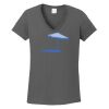 Ladies Heavy Cotton ™ 100% Cotton V Neck T Shirt Thumbnail
