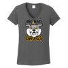 Ladies Heavy Cotton ™ 100% Cotton V Neck T Shirt Thumbnail