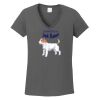 Ladies Heavy Cotton ™ 100% Cotton V Neck T Shirt Thumbnail
