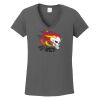 Ladies Heavy Cotton ™ 100% Cotton V Neck T Shirt Thumbnail