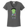 Ladies Heavy Cotton ™ 100% Cotton V Neck T Shirt Thumbnail