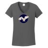 Ladies Heavy Cotton ™ 100% Cotton V Neck T Shirt Thumbnail