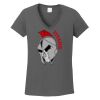 Ladies Heavy Cotton ™ 100% Cotton V Neck T Shirt Thumbnail